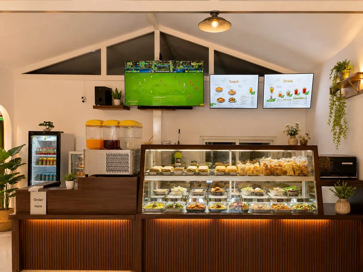 Interior dan etalase terbaru