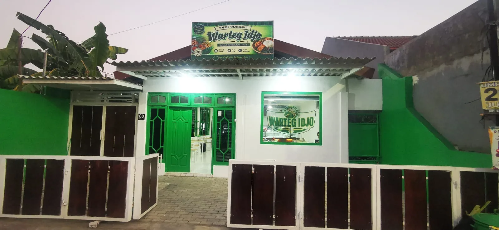 Bangunan asli Warteg Idjo